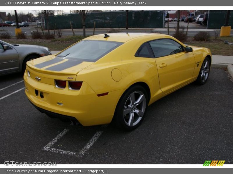 Rally Yellow / Black 2010 Chevrolet Camaro SS Coupe Transformers Special Edition