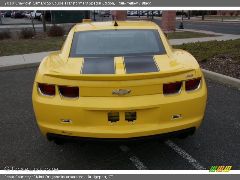 Rally Yellow / Black 2010 Chevrolet Camaro SS Coupe Transformers Special Edition