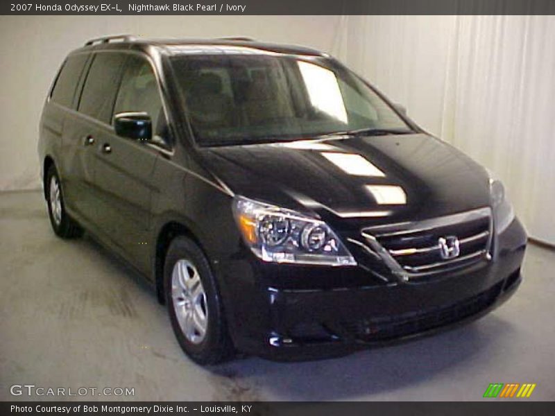 Nighthawk Black Pearl / Ivory 2007 Honda Odyssey EX-L