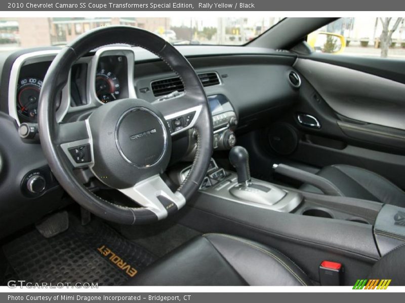 Rally Yellow / Black 2010 Chevrolet Camaro SS Coupe Transformers Special Edition