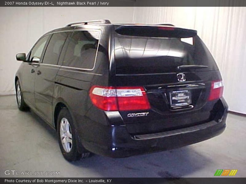 Nighthawk Black Pearl / Ivory 2007 Honda Odyssey EX-L