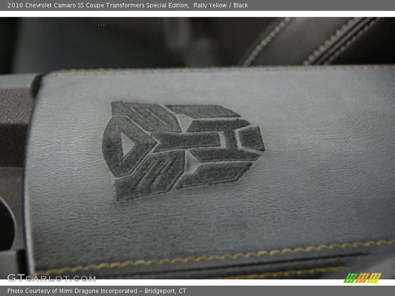  2010 Camaro SS Coupe Transformers Special Edition Logo