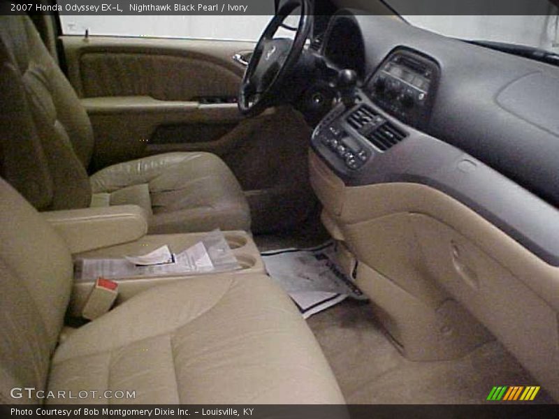 Nighthawk Black Pearl / Ivory 2007 Honda Odyssey EX-L
