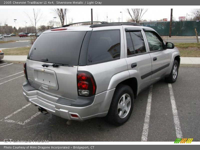 Silverstone Metallic / Light Gray 2005 Chevrolet TrailBlazer LS 4x4
