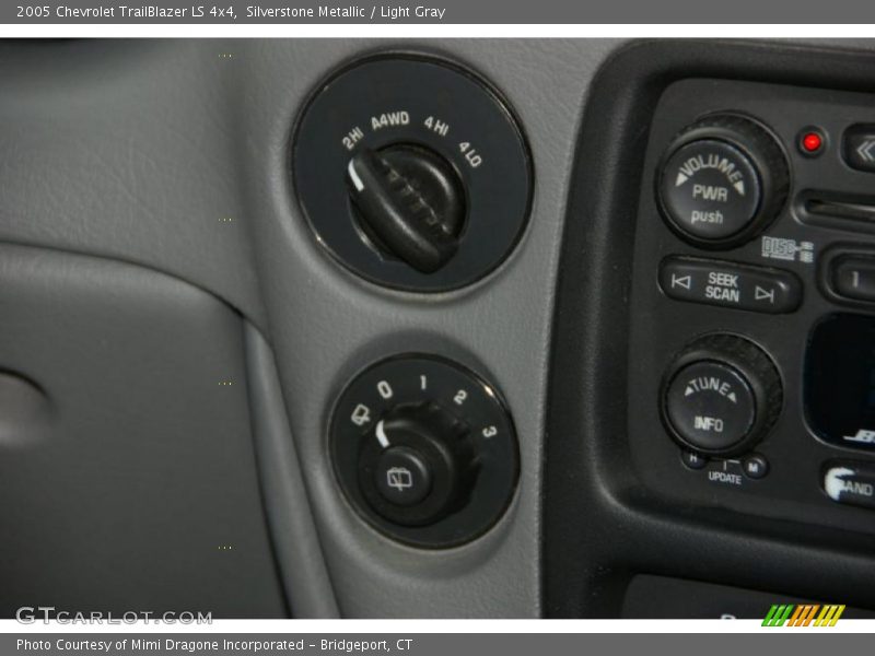 Silverstone Metallic / Light Gray 2005 Chevrolet TrailBlazer LS 4x4
