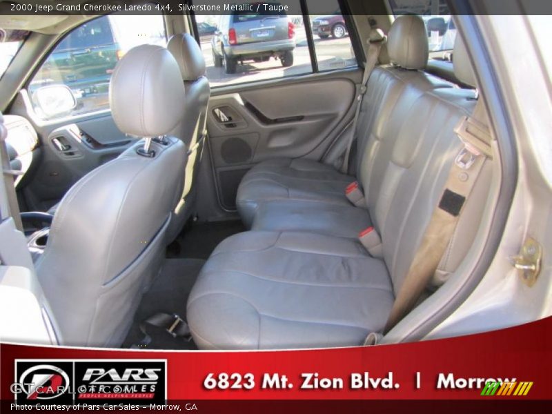 Silverstone Metallic / Taupe 2000 Jeep Grand Cherokee Laredo 4x4
