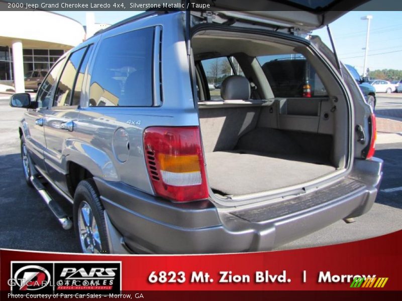 Silverstone Metallic / Taupe 2000 Jeep Grand Cherokee Laredo 4x4