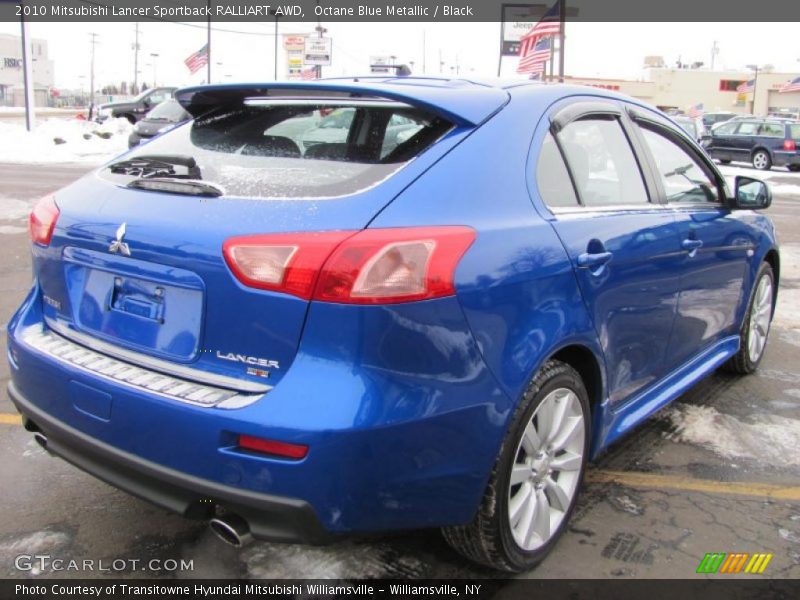  2010 Lancer Sportback RALLIART AWD Octane Blue Metallic