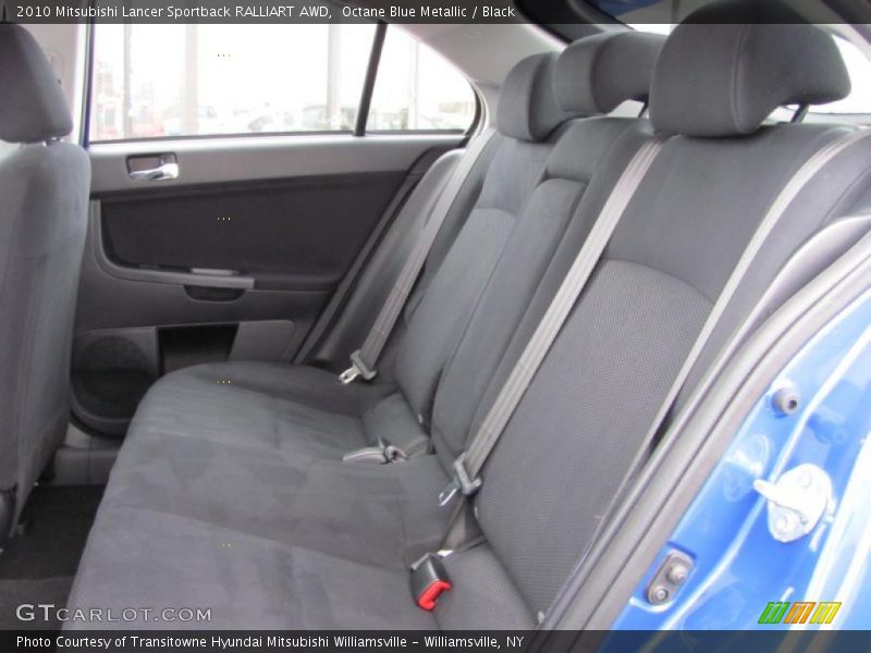  2010 Lancer Sportback RALLIART AWD Black Interior