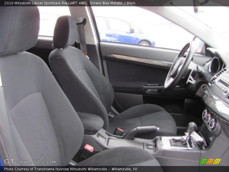  2010 Lancer Sportback RALLIART AWD Black Interior