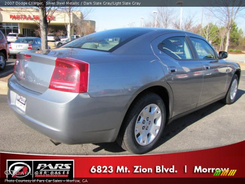 Silver Steel Metallic / Dark Slate Gray/Light Slate Gray 2007 Dodge Charger