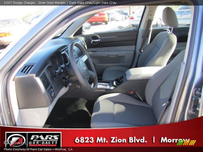 Silver Steel Metallic / Dark Slate Gray/Light Slate Gray 2007 Dodge Charger