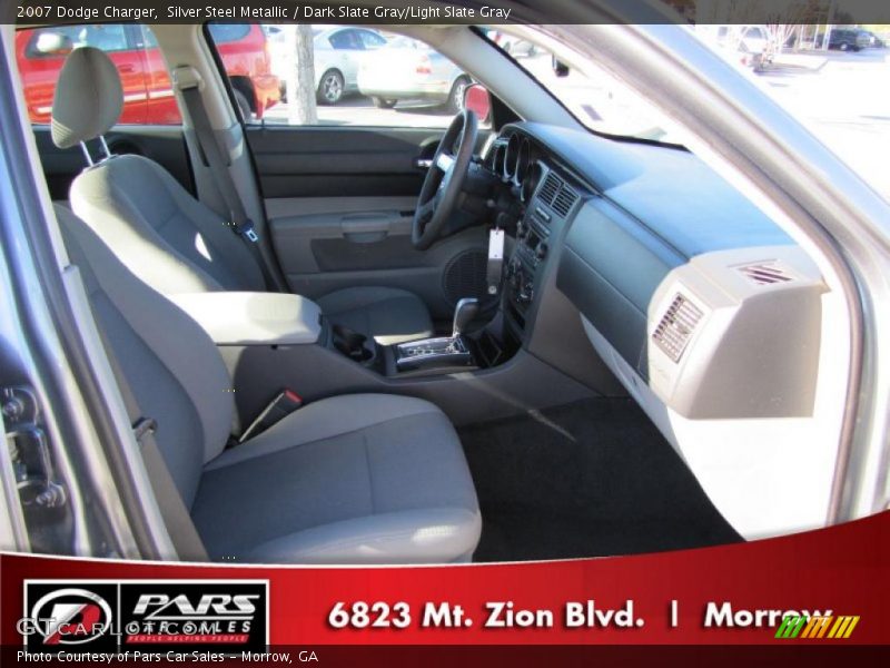 Silver Steel Metallic / Dark Slate Gray/Light Slate Gray 2007 Dodge Charger