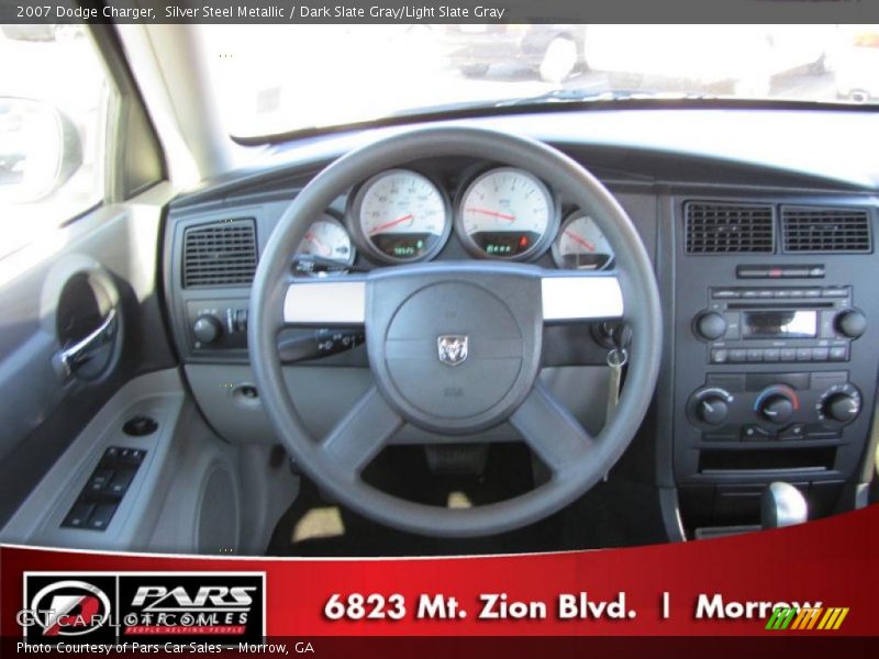 Silver Steel Metallic / Dark Slate Gray/Light Slate Gray 2007 Dodge Charger