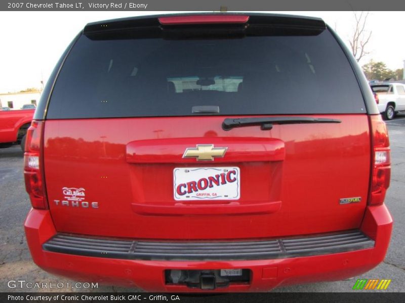 Victory Red / Ebony 2007 Chevrolet Tahoe LT