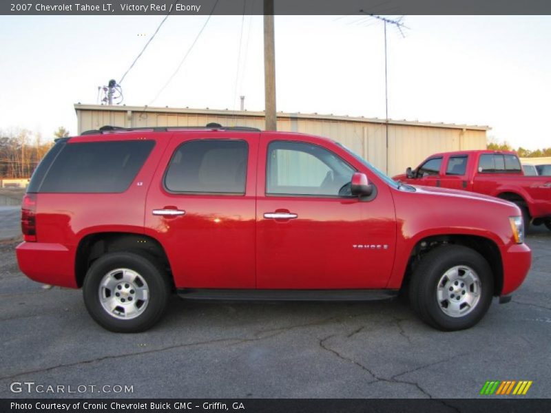 Victory Red / Ebony 2007 Chevrolet Tahoe LT