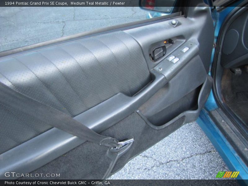 Medium Teal Metallic / Pewter 1994 Pontiac Grand Prix SE Coupe