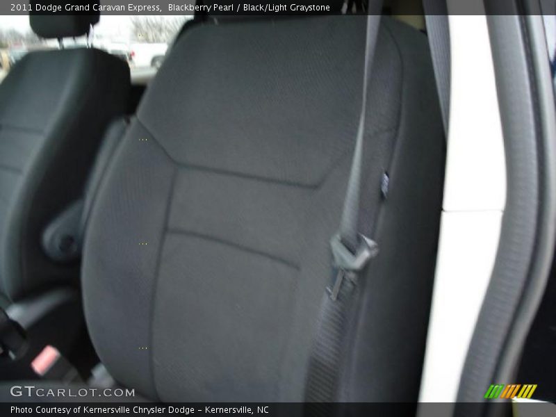 Blackberry Pearl / Black/Light Graystone 2011 Dodge Grand Caravan Express