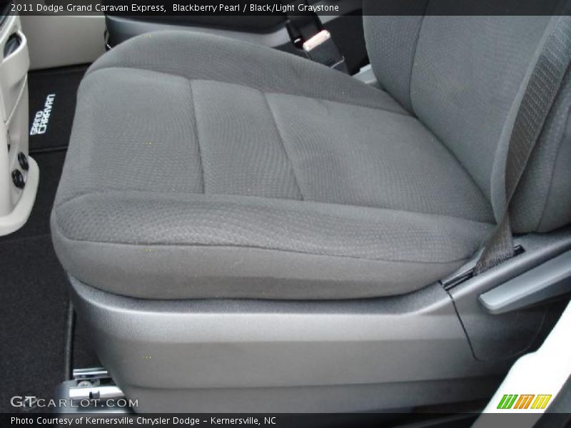 Blackberry Pearl / Black/Light Graystone 2011 Dodge Grand Caravan Express