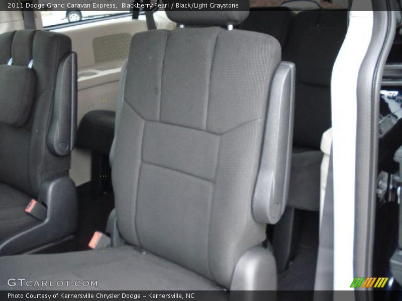 Blackberry Pearl / Black/Light Graystone 2011 Dodge Grand Caravan Express