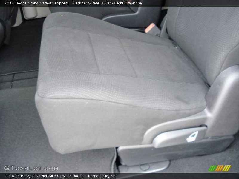 Blackberry Pearl / Black/Light Graystone 2011 Dodge Grand Caravan Express
