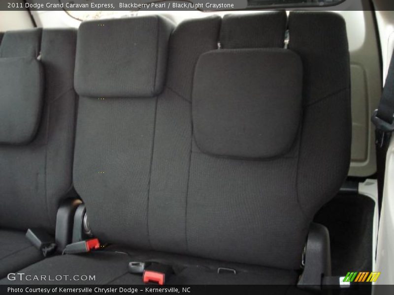 Blackberry Pearl / Black/Light Graystone 2011 Dodge Grand Caravan Express