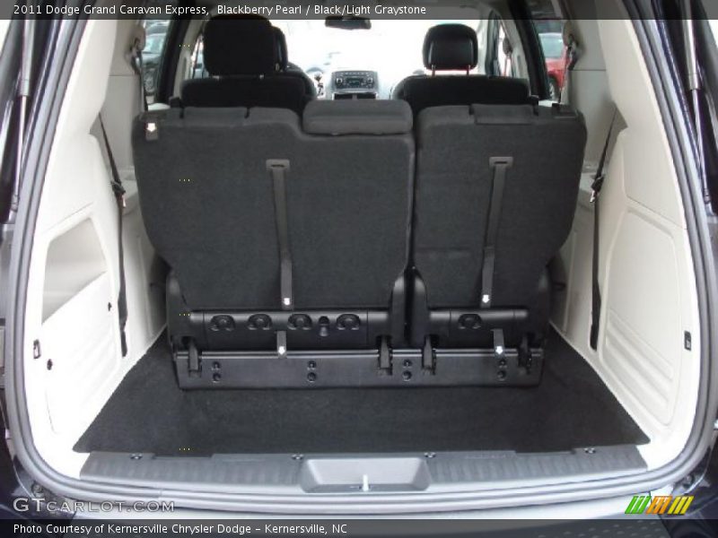 Blackberry Pearl / Black/Light Graystone 2011 Dodge Grand Caravan Express
