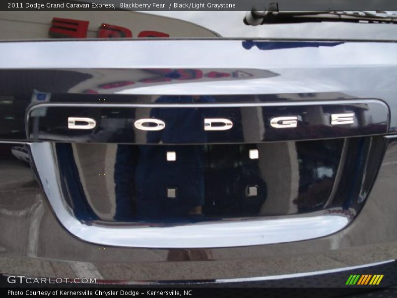 Blackberry Pearl / Black/Light Graystone 2011 Dodge Grand Caravan Express