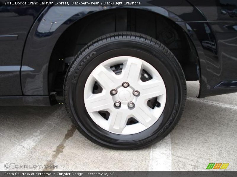 Blackberry Pearl / Black/Light Graystone 2011 Dodge Grand Caravan Express