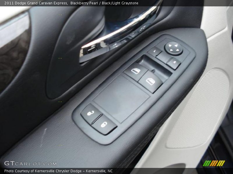 Blackberry Pearl / Black/Light Graystone 2011 Dodge Grand Caravan Express