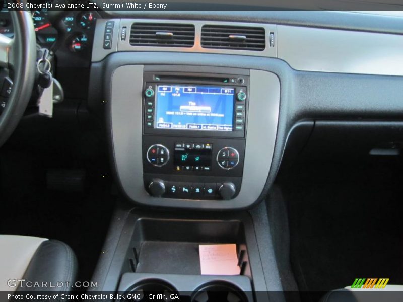 Summit White / Ebony 2008 Chevrolet Avalanche LTZ