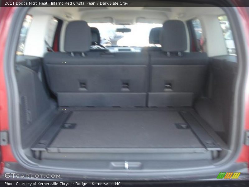 Inferno Red Crystal Pearl / Dark Slate Gray 2011 Dodge Nitro Heat