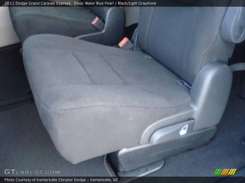 Deep Water Blue Pearl / Black/Light Graystone 2011 Dodge Grand Caravan Express