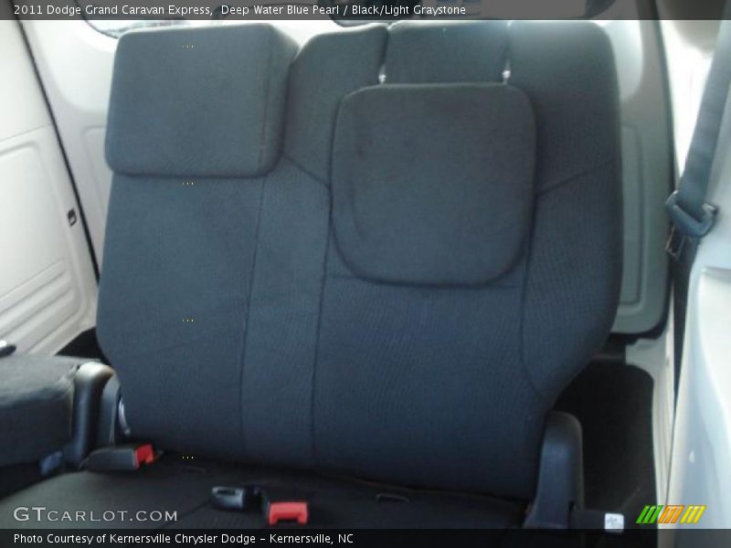 Deep Water Blue Pearl / Black/Light Graystone 2011 Dodge Grand Caravan Express