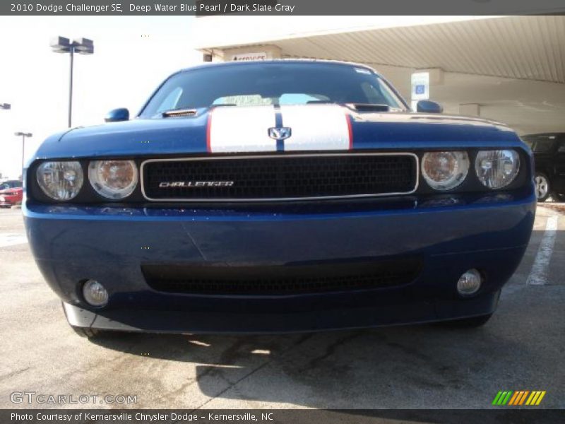 Deep Water Blue Pearl / Dark Slate Gray 2010 Dodge Challenger SE