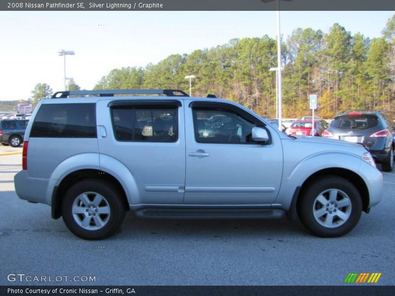 Silver Lightning / Graphite 2008 Nissan Pathfinder SE