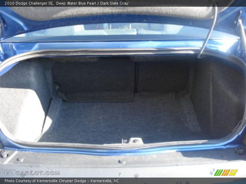 Deep Water Blue Pearl / Dark Slate Gray 2010 Dodge Challenger SE