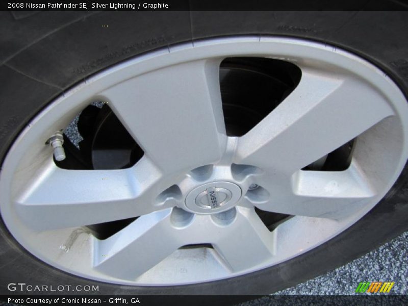 Silver Lightning / Graphite 2008 Nissan Pathfinder SE