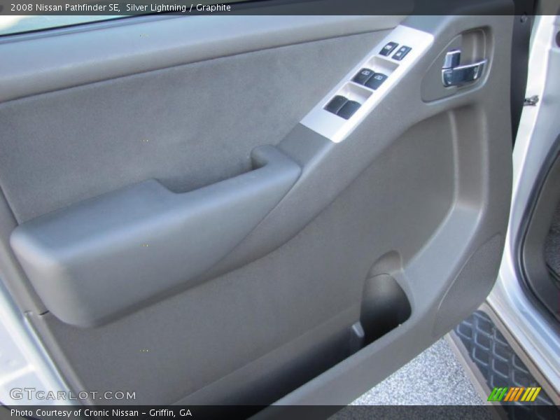Silver Lightning / Graphite 2008 Nissan Pathfinder SE