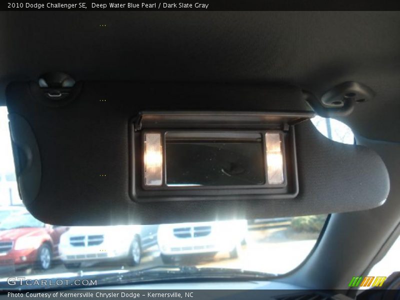 Deep Water Blue Pearl / Dark Slate Gray 2010 Dodge Challenger SE