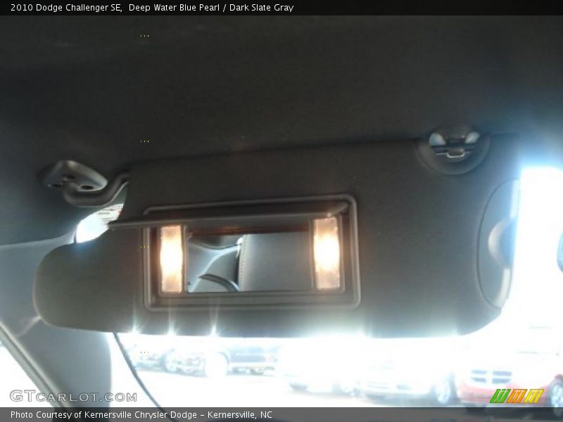 Deep Water Blue Pearl / Dark Slate Gray 2010 Dodge Challenger SE