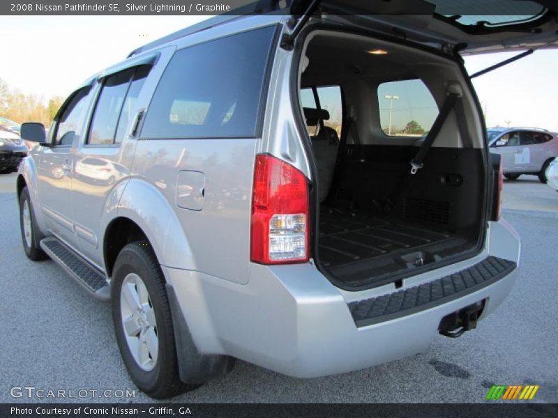 Silver Lightning / Graphite 2008 Nissan Pathfinder SE