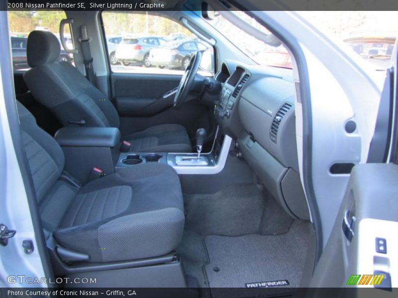 Silver Lightning / Graphite 2008 Nissan Pathfinder SE