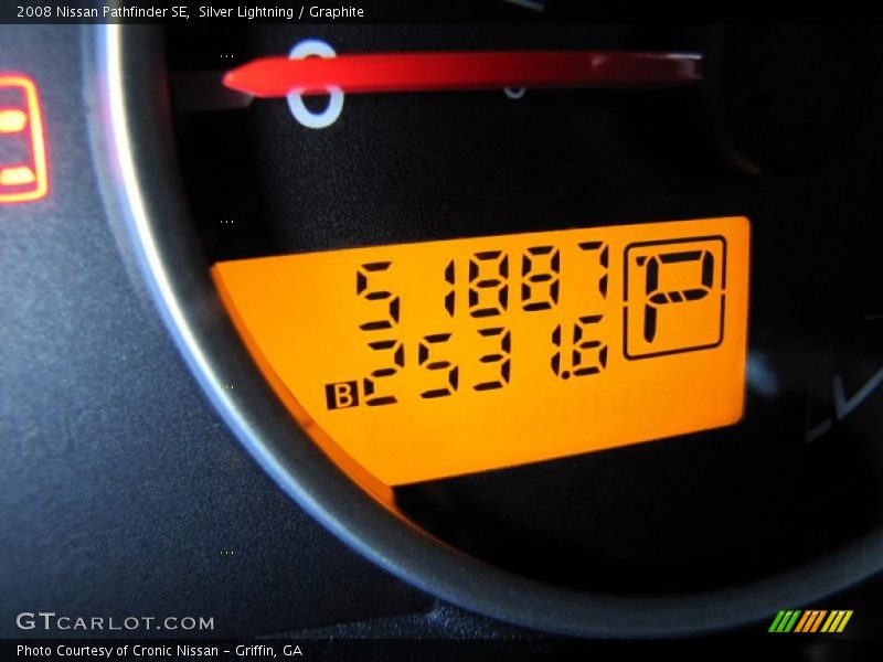 Silver Lightning / Graphite 2008 Nissan Pathfinder SE