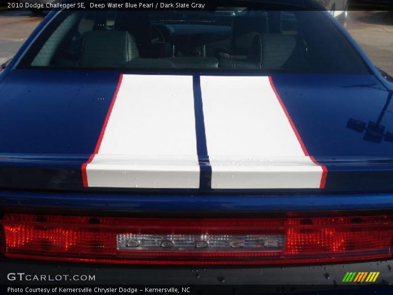 Deep Water Blue Pearl / Dark Slate Gray 2010 Dodge Challenger SE