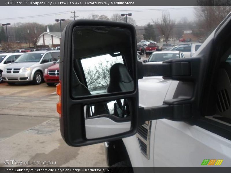 Oxford White / Medium Stone 2010 Ford F250 Super Duty XL Crew Cab 4x4