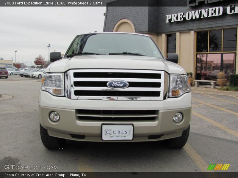 White Suede / Camel 2008 Ford Expedition Eddie Bauer