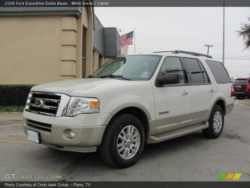 White Suede / Camel 2008 Ford Expedition Eddie Bauer