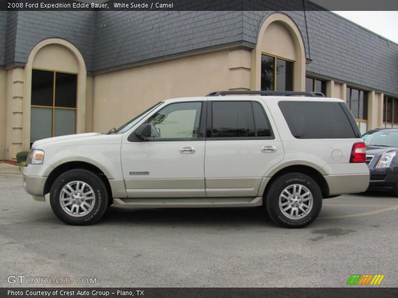 White Suede / Camel 2008 Ford Expedition Eddie Bauer