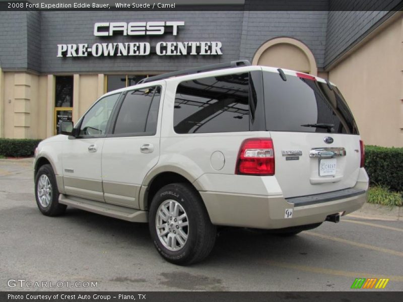 White Suede / Camel 2008 Ford Expedition Eddie Bauer